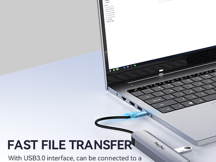 VegGieg 5 in 1 USB Type C Docking Station | 4K HDMI, RJ45 LAN, USB 3.0 & PD 100W Hub for Laptops