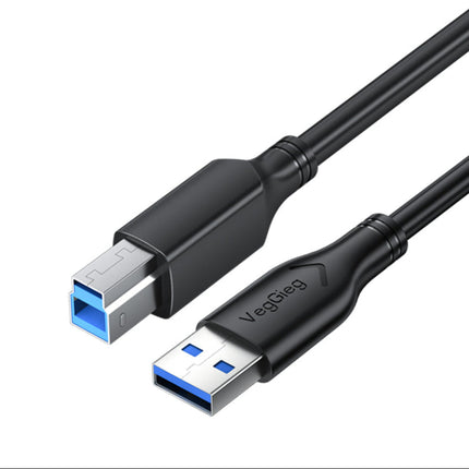 VegGieg USB 3.0 Printer Cable 3M & 5M | High-Speed USB A to Printer Cable with Multi-Layer Shielding