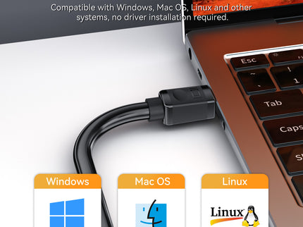 VegGieg Mini DisplayPort (Mini DP) to HDMI Cable | 4K @ 30Hz | mDP to HDMI Converter for MacBook, Surface, Laptop to Monitor, TV, Projector | Plug & Play