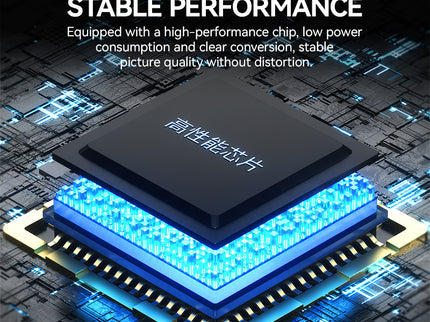 VegGieg HDMI to VGA Adapter | 1080P @ 60Hz | With or Without Audio | Video Converter for Monitor, Projector, TV