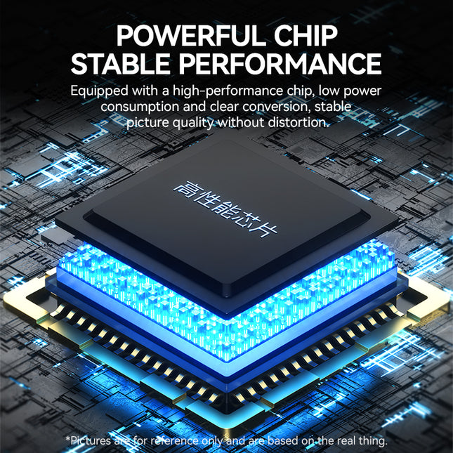 VegGieg HDMI to VGA Adapter | 1080P @ 60Hz | With or Without Audio | Video Converter for Monitor, Projector, TV