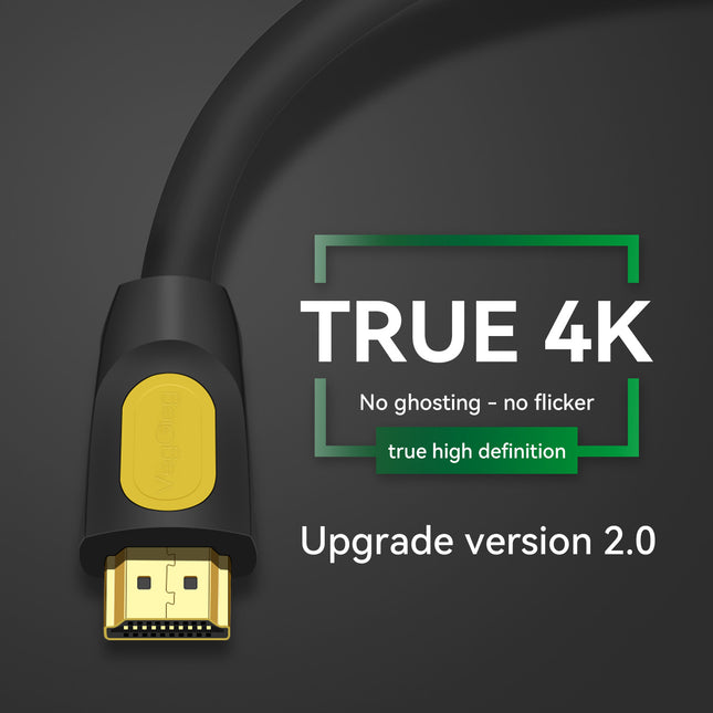 VegGieg HDMI 2.0 Copper Active Cable | IC Signal Boost | 4K@60Hz | 25m & 30m Long-Distance Connection | Gold-Plated | Durable & Reliable