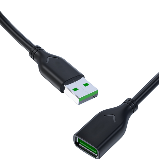VegGieg USB 2.0 Extension Cable | USB-A Male to Female | High-Speed 480Mbps | 1.5m/3m/5m/10m Lengths | Plug & Play for PC, Laptop, USB Devices