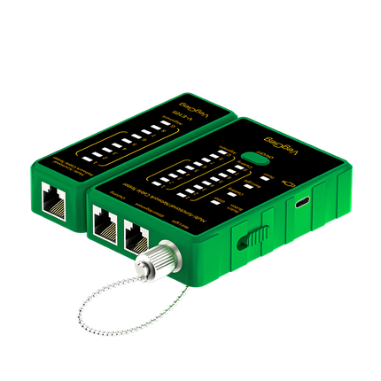VegGieg LAN & Fiber Tester | 10–12km VFL | PoE, Cladding, Shield Detection | Type-C Charging | Burn-Proof Network Cable Tester