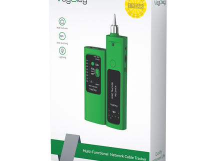 VegGieg Network Cable Tracker | Line Finder with Port Flashing & POE Support | RJ45 Cable Tester