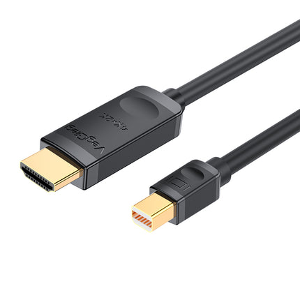VegGieg Mini DisplayPort (Mini DP) to HDMI 4K Cable | mDP to HDMI Converter for MacBook, Surface, Laptop to Monitor, TV, Projector | Plug & Play