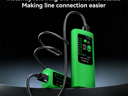 VegGieg Network Cable Tracker | Line Finder with Port Flashing & POE Support | RJ45 Cable Tester