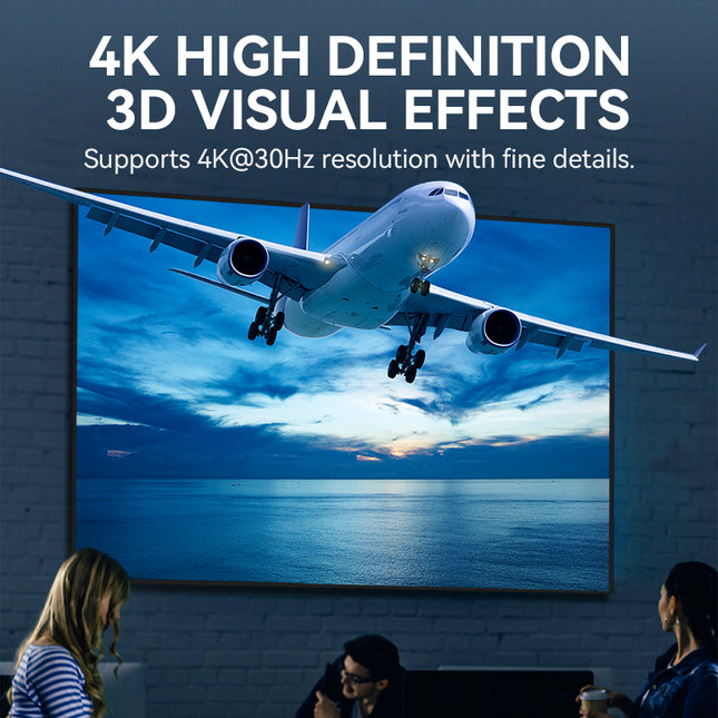 VegGieg Type-C to HDMI Adapter | 4K @ 60Hz | USB-C to HDMI Converter for Laptop, MacBook, iPad, Android Phone | Plug & Play | Aluminum Alloy