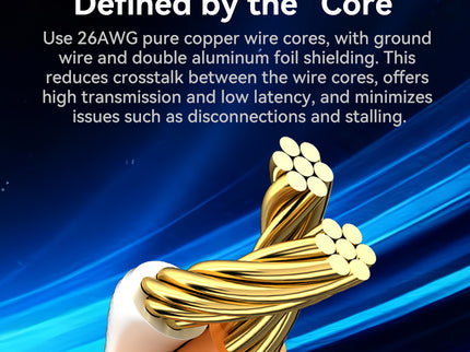 VegGieg Cat7 FTP Ethernet Cable 1M–10M | Fluke Tested 10Gbps Shielded RJ45 LAN Network Cable