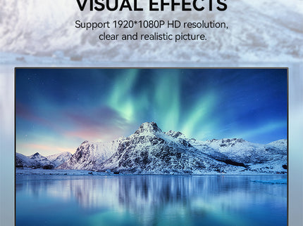 VegGieg Type-C to VGA Adapter | 1080P @ 60Hz | USB-C to VGA Converter for Laptop, MacBook, iPad, Android Phone | Plug & Play | Aluminum Alloy