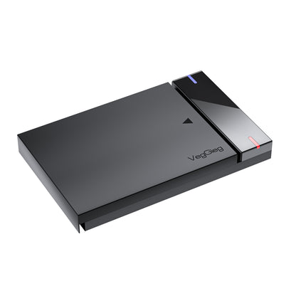 VegGieg V-GM01 & V-GM02 2.5" SATA HDD/SSD Enclosure | USB 3.0 & Type-C Models | 5Gbps High-Speed Transfer | Stylish & Sleek ABS Design