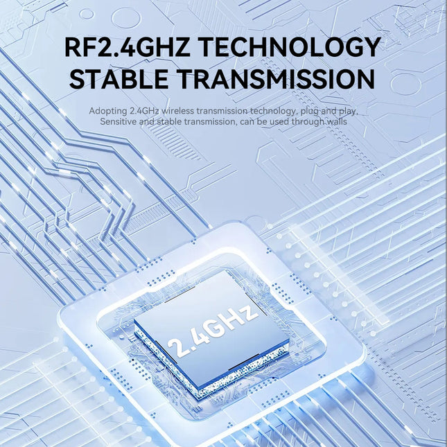 VegGieg V-LP002 Wireless Presenter with Laser Pointer | 2.4GHz | Plug & Play USB Receiver | 100M Range | Slide Control & Screen Blackout