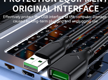 VegGieg USB 2.0 Extension Cable | USB-A Male to Female | High-Speed 480Mbps | 1.5m/3m/5m/10m Lengths | Plug & Play for PC, Laptop, USB Devices