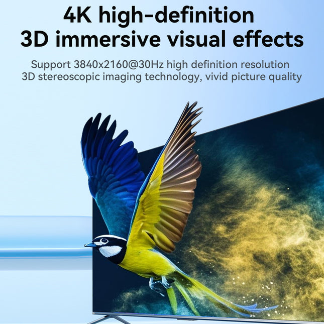 VegGieg 1x2 HDMI Splitter | 4K@30Hz Ultra HD | Dual Display Output | HDMI Duplicator for TV, Monitor, Projector, PS5, Xbox