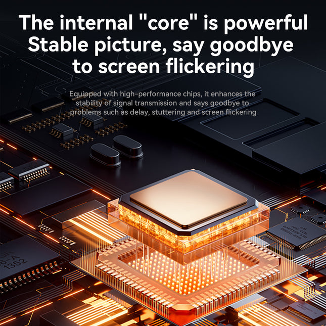 VegGieg V-Z618 VGA to HDMI Converter | 1080p Full HD | With Audio & USB Power | Plug & Play Video Adapter for PC, Laptop, Projector, TV