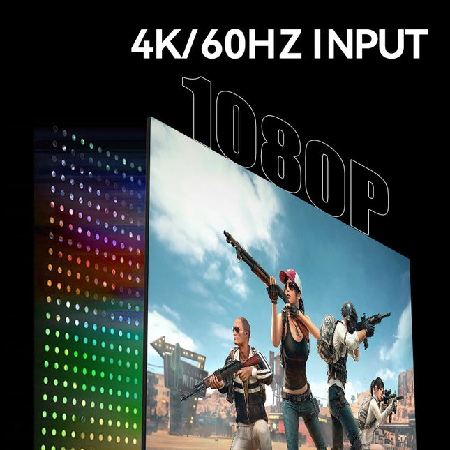 VegGieg USB/Type-C Video Capture Card | 4K Input, 1080P Recording | HDMI Game Capture for PS4/PS5/Switch | Live Streaming Compatible with OBS & More