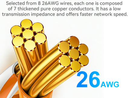VegGieg Cat6 FTP Ethernet Extension Cable 0.5M & 1M | Fluke Tested High-Speed LAN Patch Cord for Stable Network