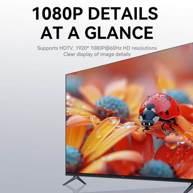 VegGieg V-HD010 HDMI Extender over CAT6 | 60M Transmission | Full HD 1080p | IR Support | HDMI + LAN Extension Kit | Plug & Play