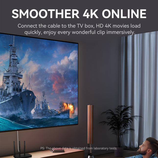 VegGieg CAT6e RJ45 Patch Cord | UTP LAN Cable | CCA | 1Gbps | Flexible & Durable | 2m–30m