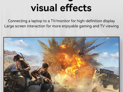 VegGieg Mini DisplayPort (Mini DP) to HDMI Adapter | 4K@30Hz UHD | Stable Signal Transmission | Plug & Play | Compact Converter