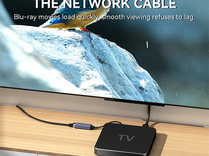 VegGieg USB to Ethernet Adapter | 100Mbps & 1000Mbps | Alloy Shell | Plug & Play | USB 2.0/3.0 Support