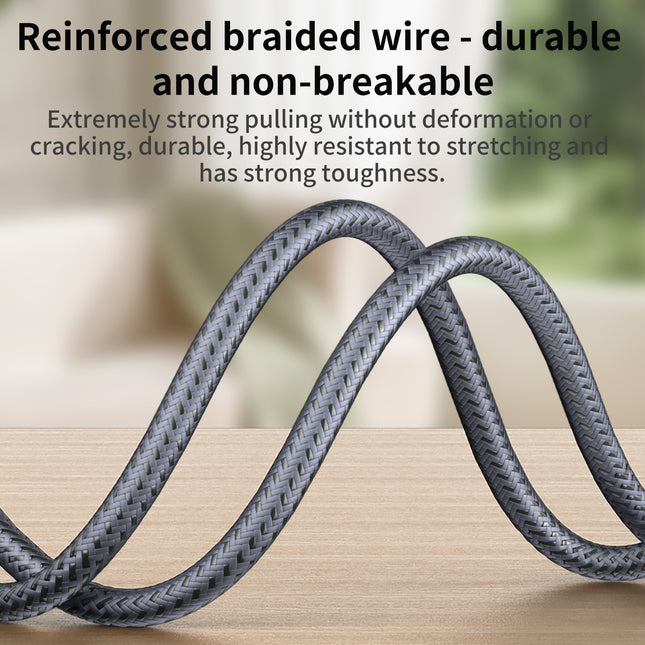 VegGieg USB 3.0 Braided Extension Cable | Premium Aluminium Shell High-Speed USB Extension Cable