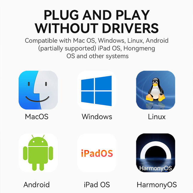 VegGieg Type-C to HDMI Adapter | 4K @ 60Hz | USB-C to HDMI Converter for Laptop, MacBook, iPad, Android Phone | Plug & Play | Aluminum Alloy