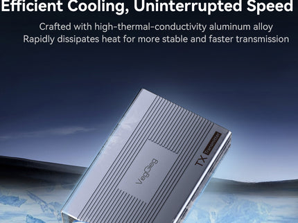 VegGieg 120M HDMI Extender Over CAT6 | HDMI Signal Extension up to 120m | Full HD 1080p | Plug & Play