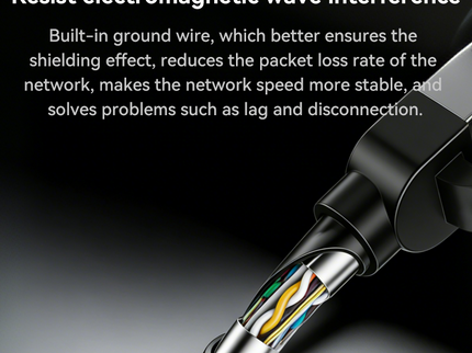 VegGieg Cat6 FTP Ethernet Extension Cable 0.5M & 1M | Fluke Tested High-Speed LAN Patch Cord for Stable Network
