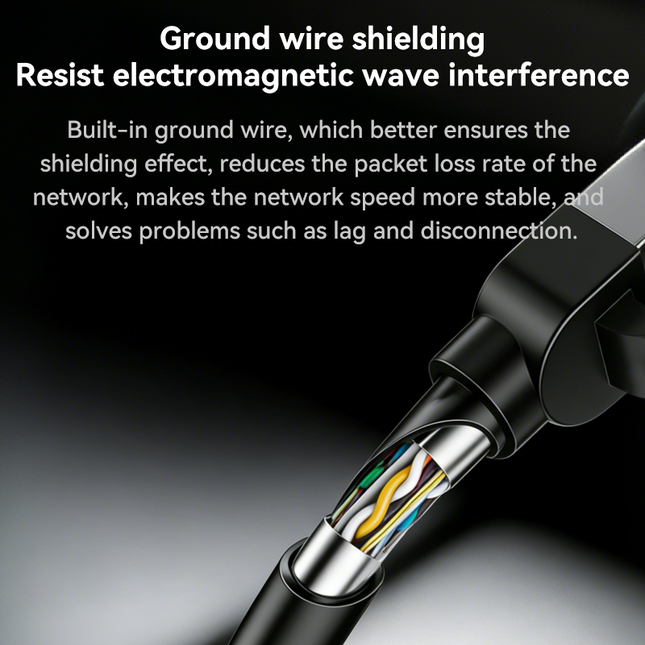 VegGieg Cat6 FTP Ethernet Extension Cable 0.5M & 1M | Fluke Tested High-Speed LAN Patch Cord for Stable Network