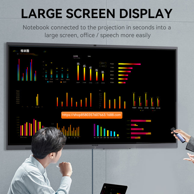 VegGieg DisplayPort (DP) to VGA Cable | 1080P @ 60Hz | DP to VGA Converter Cable for Monitor, Projector, TV | Plug & Play | 1.5M