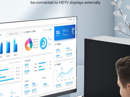 VegGieg HDMI to VGA Cable with Audio & USB Power | 1080P @ 60Hz | HDTV to VGA Converter Cable for Monitor, Projector, TV | 1.5M | Plug & Play