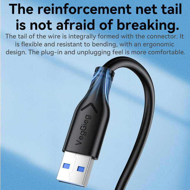 VegGieg USB 3.0 Printer Cable 3M & 5M | High-Speed USB A to Printer Cable with Multi-Layer Shielding