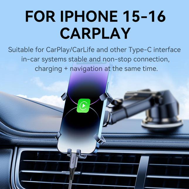 VegGieg USB-C to USB-C 100W PD Fast Charging Cable | 1.2m Braided | 5A E-Marker Chip | 480Mbps Data Transfer | CarPlay & Android Auto Compatible