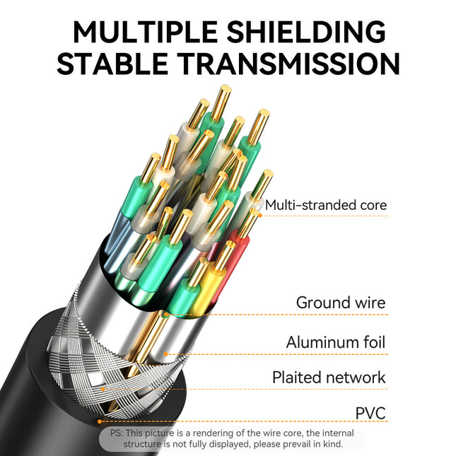 VegGieg Mini DisplayPort (Mini DP) to HDMI Cable | 4K @ 30Hz | mDP to HDMI Converter for MacBook, Surface, Laptop to Monitor, TV, Projector | Plug & Play