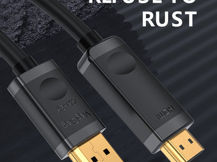 VegGieg DisplayPort (DP) to HDMI Cable | 4K @ 30Hz | Audio Video Converter Cable for PC, Monitor, Projector, TV | Available in 1.5M & 3M | Plug & Play