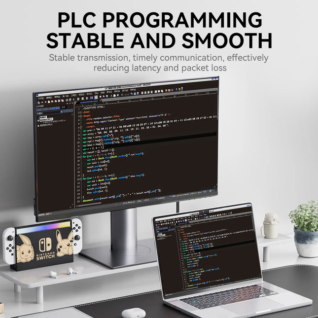 VegGieg V-U401 USB to Serial RS232 Adapter Cable | DB9 Male | FTDI Chipset | Plug & Play | 1.5m Length | Supports Windows, Linux, macOS