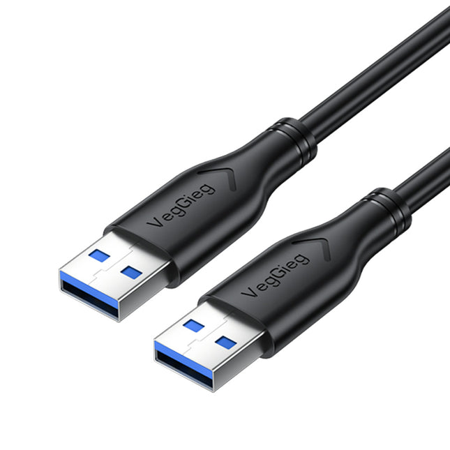 VegGieg USB 3.0 Male to Male Cable 3M & 5M | High-Speed Data Transfer Cable with Triple Layer Shielding