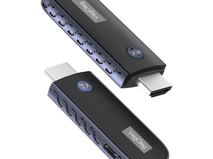 VegGieg Wireless HDMI Extender 50M | 1080P@60Hz Dual Band 2.4G/5G HDMI Transmitter & Receiver