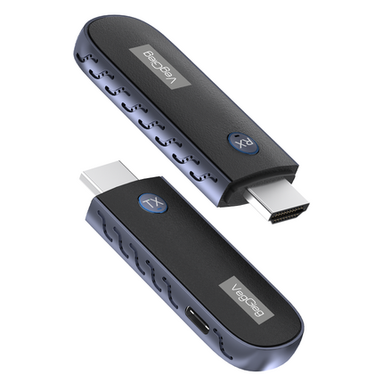 VegGieg Wireless HDMI Extender 50M | 1080P@60Hz Dual Band 2.4G/5G HDMI Transmitter & Receiver