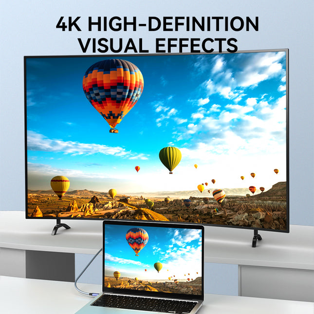 VegGieg V-H921 USB-C to USB-C Cable | 100W PD Fast Charging | 4K Display Output | 10Gbps Data Transfer | 2m Braided Durable Cable