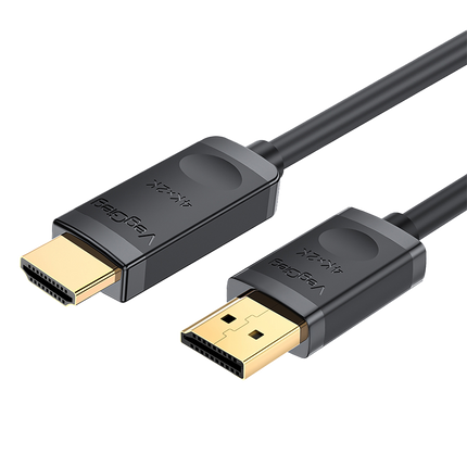 VegGieg DisplayPort (DP) to HDMI Cable | 4K @ 30Hz | Audio Video Converter Cable for PC, Monitor, Projector, TV | Available in 1.5M & 3M | Plug & Play
