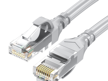 VegGieg CAT6e RJ45 Patch Cord | UTP LAN Cable | CCA | 1Gbps | Flexible & Durable | 2m–30m