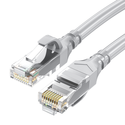 VegGieg CAT6e RJ45 Patch Cord | UTP LAN Cable | CCA | 1Gbps | Flexible & Durable | 2m–30m