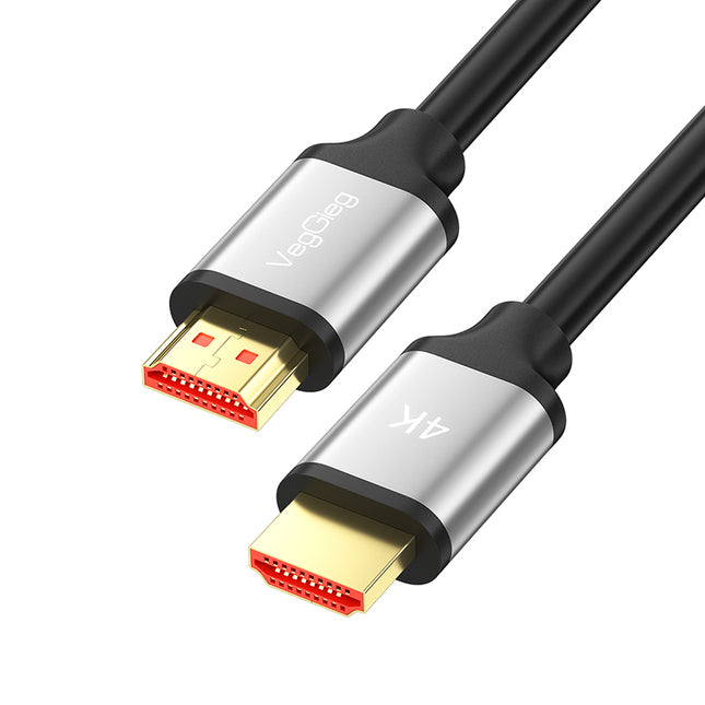 VegGieg HDMI 2.0 High-Speed 4K@60Hz Cable with Gold-Plated Connectors