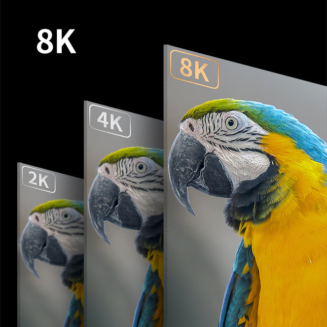 VegGieg V-H904 HDMI 2.1 8K Ultra High-Speed Cable | 48Gbps | 8K@60Hz | HDR | VRR | eARC | Gold-Plated | Durable (10m, 15m, 20m)