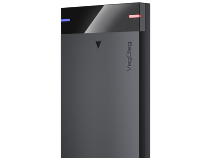 VegGieg V-GM01 & V-GM02 2.5" SATA HDD/SSD Enclosure | USB 3.0 & Type-C Models | 5Gbps High-Speed Transfer | Stylish & Sleek ABS Design