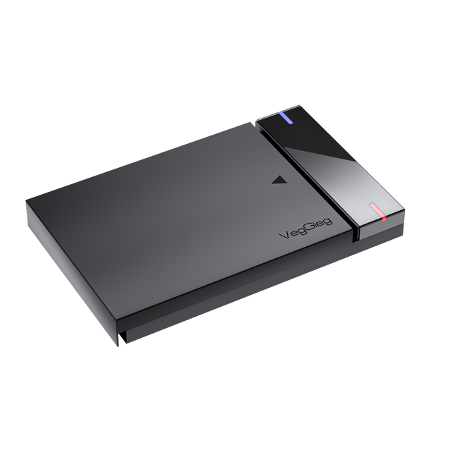 VegGieg V-GM01 & V-GM02 2.5" SATA HDD/SSD Enclosure | USB 3.0 & Type-C Models | 5Gbps High-Speed Transfer | Stylish & Sleek ABS Design